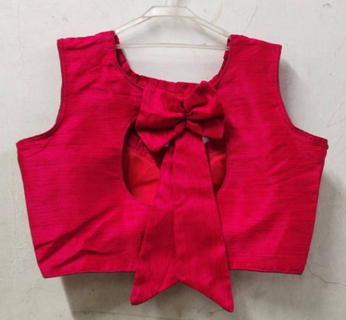 Stylish Phantom Silk Stitched Blouse